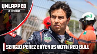 Sergio Perez extends Did Red Bull make the safe choice 👀  ESPN F1 [upl. by Ttelrahc926]