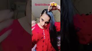 Navratri Easy Hairstyle Gown hairstyle 🫶🏻 hairstyletutorial hairstyle hairstyles [upl. by Nomzaj]