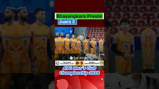 Jakarta Bhayangkara Presisi berhasil menjadi juara 3 AVC Men’s Club Championship 2024 [upl. by Lukash]