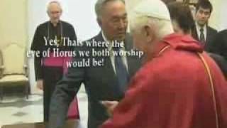 Proof Pope Benedict is a Freemason Facilitating 5 Masonic [upl. by Eicak410]