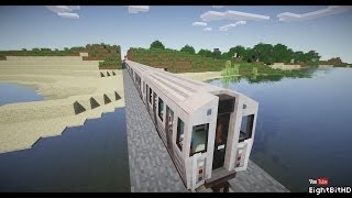 TrainCraft Electric locomotive Ride Minecraft HD 1080p [upl. by Newcomb]