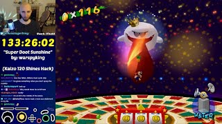 Kaizo Mario Sunshine Hack Super Doot Sunshine  Day 22 Summary [upl. by Kovacs561]