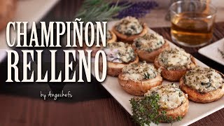 Champiñones Rellenos · Receta Fácil y Rápida [upl. by Jimmie]