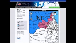 UK Postcode Districts Map Tutorial [upl. by Chance260]