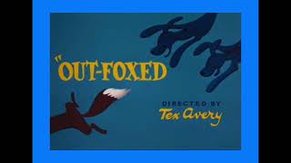 Droopy  Out Foxed 1949 Restored Intro EU Turner Recreation [upl. by Lleirbag194]