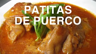 PATITAS DE PUERCO EN SALSA VERDE [upl. by Hyacinthia]