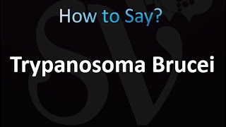 How to Pronounce Trypanosoma Brucei correctly [upl. by Hayidan894]