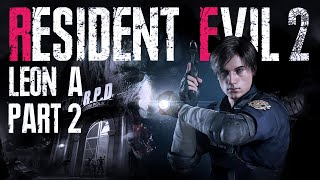 What The Heck Is A Licker  RESIDENT EVIL 2  LEON A  PART 2  BLIND PLAYTHROUGH [upl. by Ydnyl]