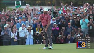 Jon Rahm wins 2023 Masters [upl. by Eeleimaj]