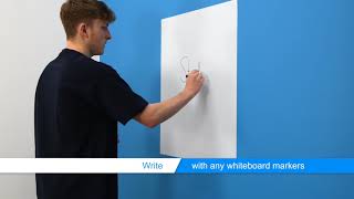 A1 Magic Whiteboard  25 sheet  60cm by 80cm [upl. by Rramahs163]