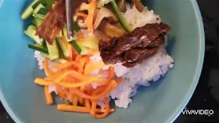 Recipe Bimbimbap Halal Pekasam Daging Ayoh Chikk [upl. by Kohl]