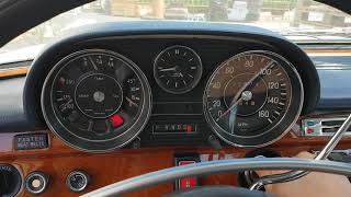 W108 mercedes benz 280sel v8 45 classic  engine start sound [upl. by Eirek]