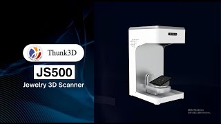 Thunk3D JS500 Auto 3D Scanner Jewelry 3D Scanner [upl. by Barn]