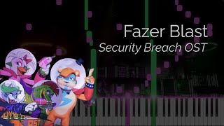 FNaF Security Breach  Fazer Blast Jam Piano Cover [upl. by Aunson172]