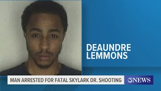 Man arrested for fatal Skylark shooting [upl. by Jollanta]