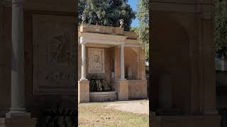 Villa Torlonia in Rome where Mussolini lived and built his bunkers [upl. by Odanref386]