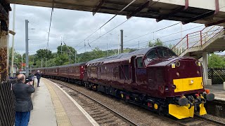 37 706 amp 47 802  The Dalesman Railtour  Shipley  110724 [upl. by Davon172]