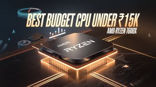 7600X RYZEN CPU  AMD RYZEN 7600X 6 CORE 12 THREADS 7000 SERIES CPU  UNBOXING FLIPKART [upl. by Atniuqal765]