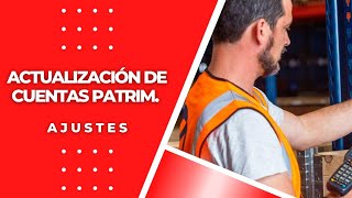 Como realizar la ACTUALIZACIÓN DE CUENTAS PATRIMONIALES UFV AlexisJustiniano [upl. by Akemak686]