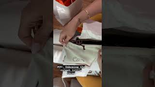 Hermes Newbie  Unboxing Hermes Evelyne TPM [upl. by Granoff]