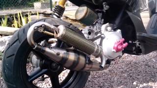 Yamaha slider Project 86cc TPR [upl. by Ekusuy]