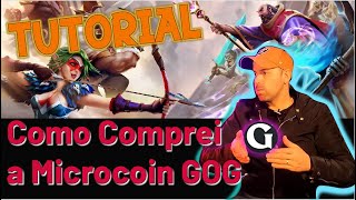 Tutorial de Como Comprar a MicroCoin GOG Guild of Guardians [upl. by Judy]