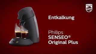 Philips SENSEO® Original Plus  Entkalken [upl. by Adelric]