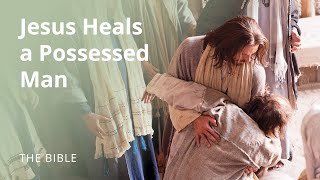 Luke 4  Jesus Heals a Possessed Man  The Bible [upl. by Jordon]