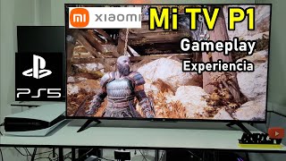 Xiaomi Mi TV P1 PlayStation5 Gameplay y Experiencia Personal  Smart TV 4K [upl. by Elli]