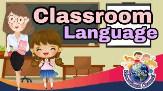 Classroom LanguageVocabulary For KidsEducational ChannelESL [upl. by Nalloh]