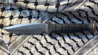 Ontario Knife Company SpecPlus SP23 Ranger Knife 1095 Carbon Steel [upl. by Allebasi]