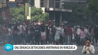 ONU denuncia detenciones arbitrarias en Venezuela [upl. by Alimat166]