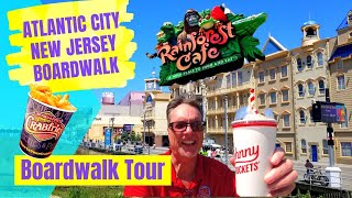 Atlantic City Boardwalk Tour  Best Things to See and Do  Atlantic City NJ Boardwalk [upl. by Schnur]