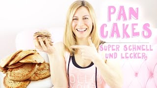 5 Minuten Pancakes Rezept  Gesunde Ernährung super schnell amp einfach  VERONICAGERRITZENDE [upl. by Rekrap]