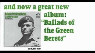 SSgt Barry Sadler The Soldier Has Come Home 1966  Vintage Images [upl. by Lorrad]