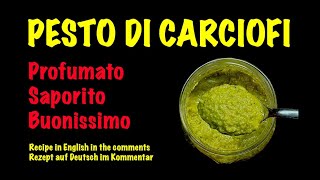 PESTO DI CARCIOFI [upl. by Khudari]