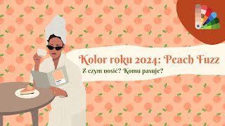 Kolor na rok 2024◼ Pantone Peach fuzz ◼Dla kogo kolor z czym łączyć ◼ Doris Style [upl. by Threlkeld]