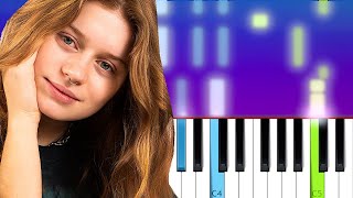 girl in red  serotonin Piano tutorial [upl. by Ahcirt]