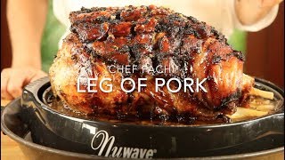 How to Make  Roasted Pork Leg  Crispy Pork♦️ Cracklings  Countertiop legofpork cracklings [upl. by Tiram840]