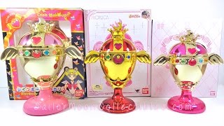 Sailor Moon Rainbow Moon Chalice PROPLICA Review Comparison 2016 [upl. by Leahsim]