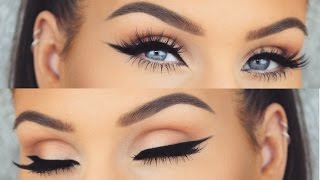 How To Perfect Winged Eyeliner Every Time  Cat Eye Tutorial [upl. by Tamanaha]