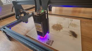 testing photo engrave with the sculpfun s9 laser engraver [upl. by Kam]