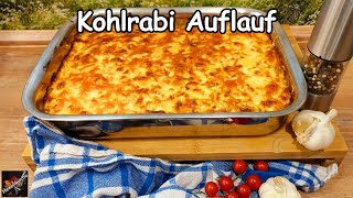 Leckerer Kohlrabi Auflauf mit knuspriger Käsekruste 🧀 LowCarb Gerichte aus dem Backofen [upl. by Loginov723]