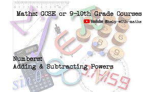 Numbers Adding and Subtracting Powers [upl. by Onaicram]