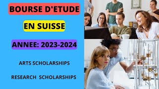 Bourses detude d’excellence de la Confédération Suisse 20232024 II Comment postuler [upl. by Sivaj230]