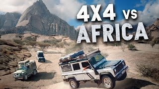 Will our Land Rover Defenders drive 6000 km Landy4x4x4 🇳🇦 EP2 [upl. by Alyat]