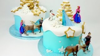 How To Make A Frozen Cake By Cake Craft World [upl. by Allemat267]