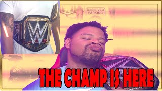 WWE Championship Commemorative Belt Review And Unboxing [upl. by Rhoda]