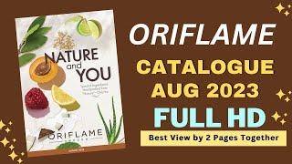 Oriflame Catalogue August 2023 [upl. by Eitisahc505]