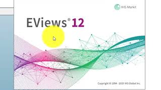 Eviews 12 new Eviews 12 full instalation [upl. by Barnabas961]